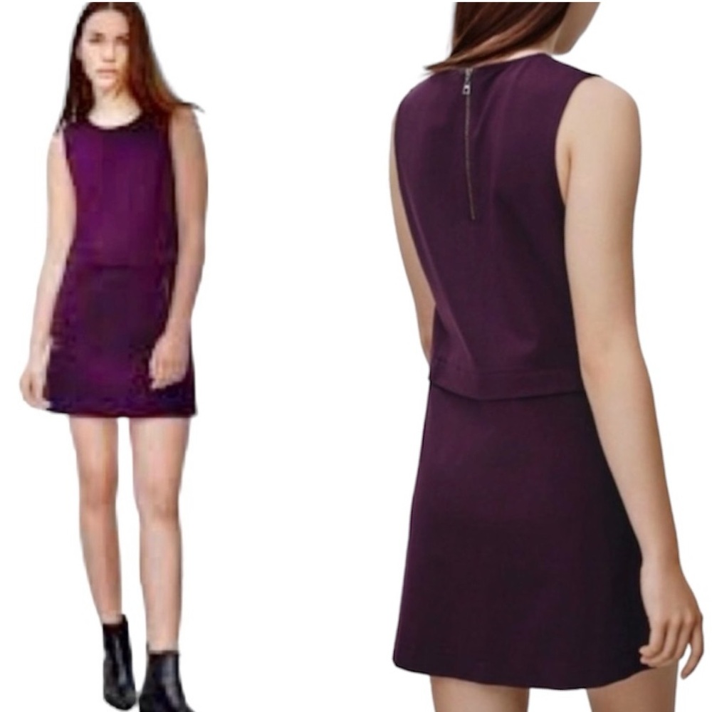 NWOT Aritzia Talula Purple Sleeveless Mini Dress Size XXS
